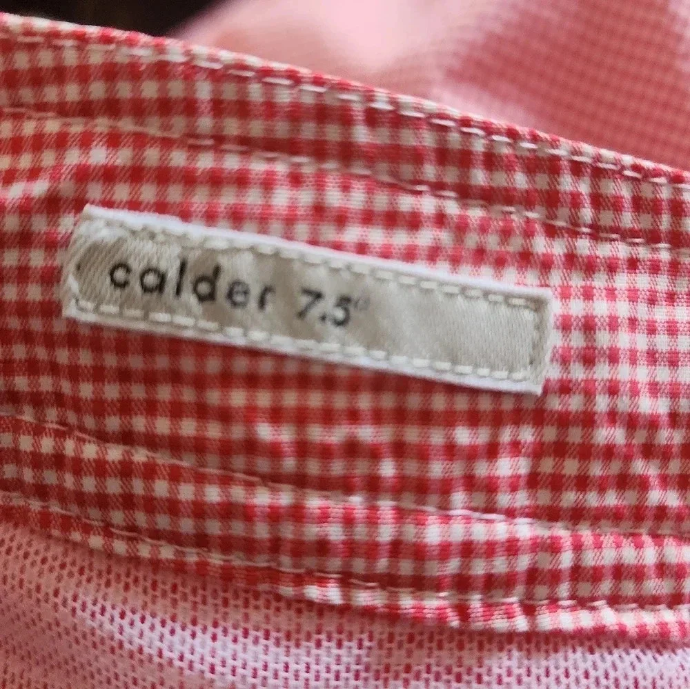 Onia Gingham swim shorts size 33